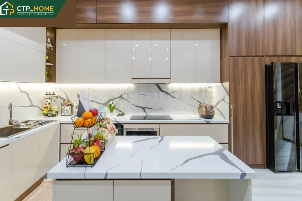 Hoàn thiện nội thất nhà phố Bình Định 4PN 120m2 tại Quận 7 – Thiết kế hiện đại sang trọng - Ảnh 9