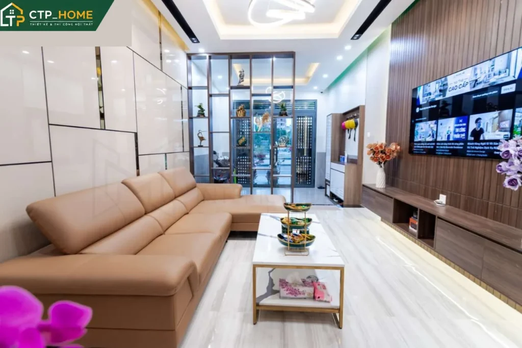 Hoàn thiện nội thất nhà phố Bình Định 4PN 120m2 tại Quận 7 – Thiết kế hiện đại sang trọng - Ảnh 4