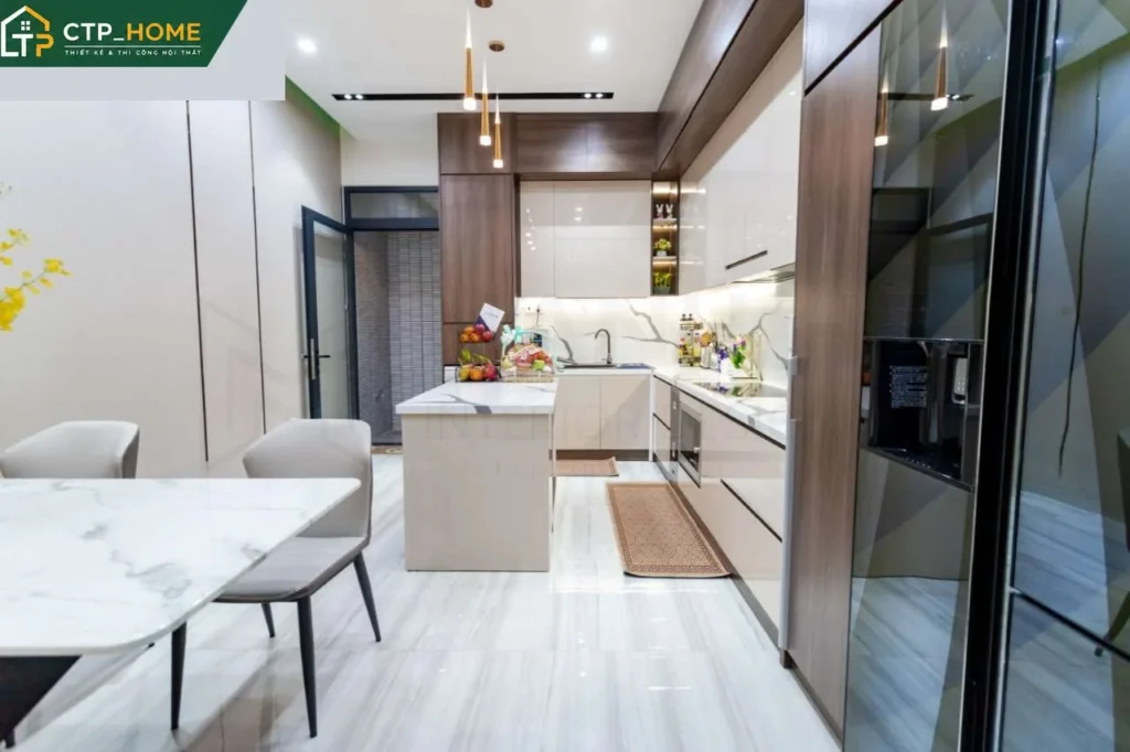 Hoàn thiện nội thất nhà phố Bình Định 4PN 120m2 tại Quận 7 – Thiết kế hiện đại sang trọng - Ảnh 7