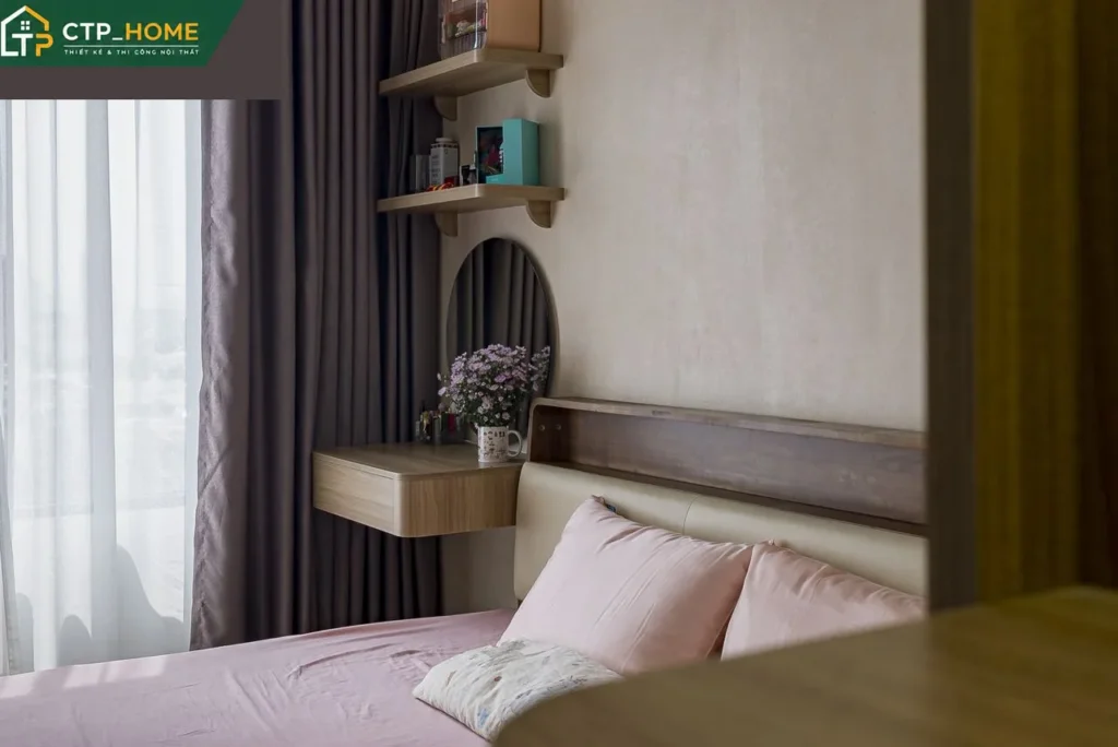 Hoàn thiện nội thất chung cư Akari Bình Tân 99m2 3 tầng sang trọng - Ảnh 6