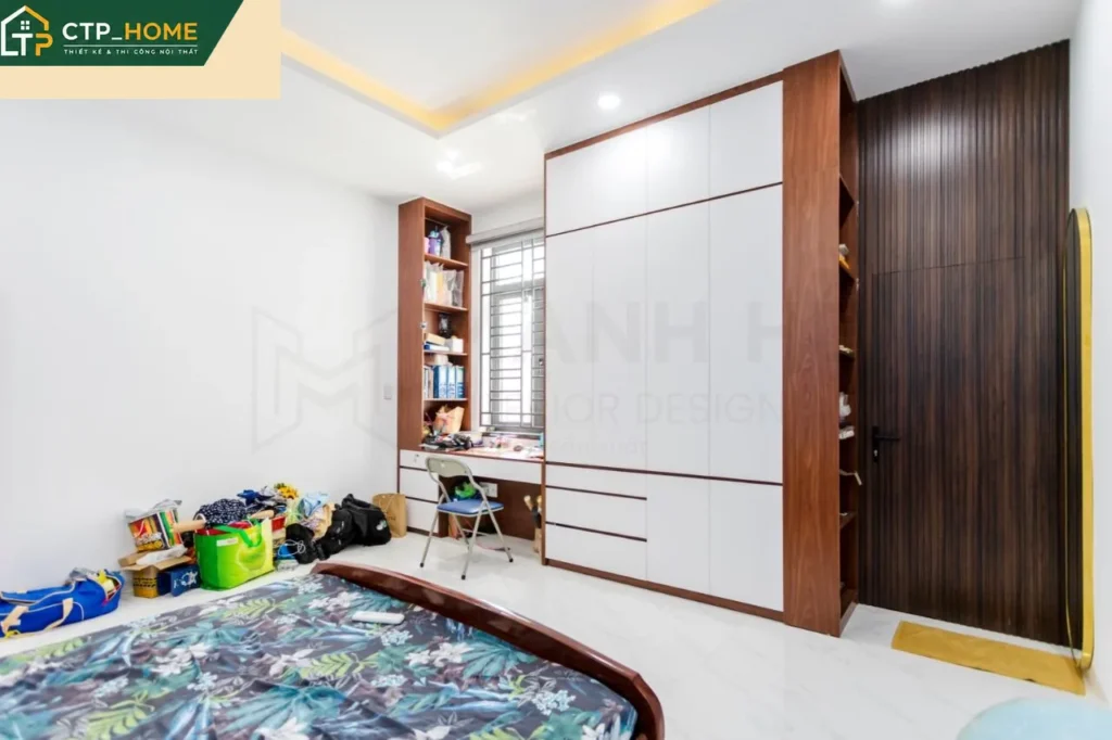 Hoàn thiện nội thất nhà phố Anh Hùng Bình Dương – Thi công 3PN 180m² hiện đại - Ảnh 7