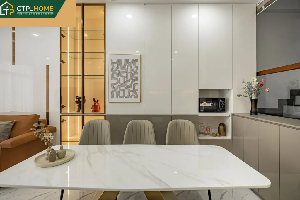 Hoàn thiện nội thất nhà phố 3 tầng phường Minh Phụng – Thiết kế hiện đại và sang trọng - Ảnh 3