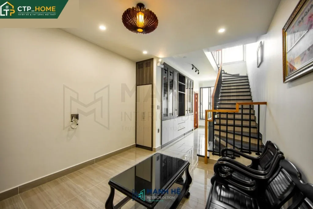 Hoàn thiện nội thất nhà phố quận 3 2 tầng – Thiết kế hiện đại, tiện nghi - Ảnh 7