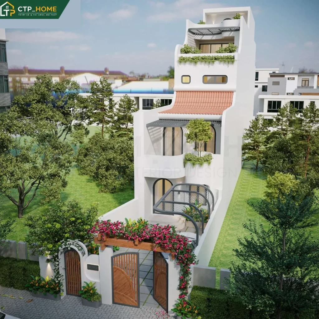 Thiết kế nội thất nhà phố Vũng Tàu 3 tầng hiện đại – Anh Trung - Ảnh 4