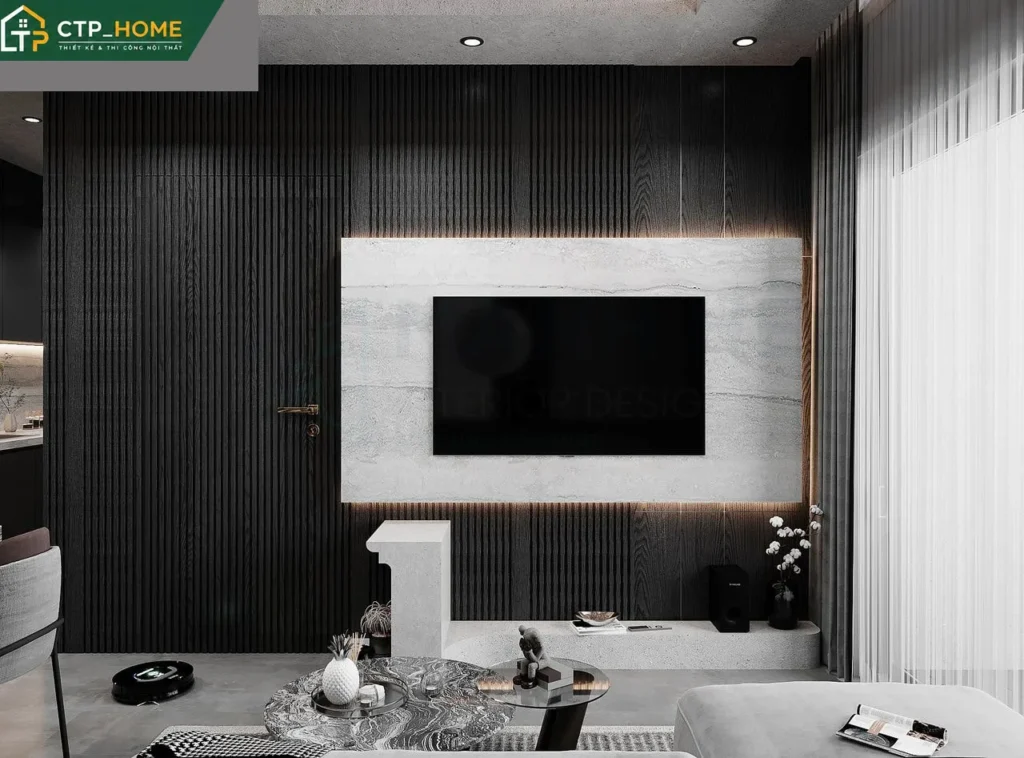 Thiết kế nội thất Lavida Plus 75m2 2PN hiện đại và tiện nghi - Ảnh 1
