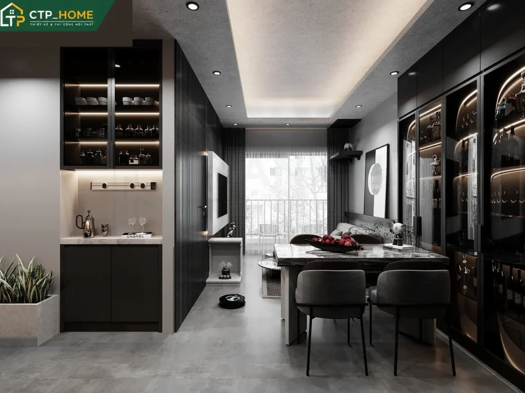 Thiết kế nội thất Lavida Plus 75m2 2PN hiện đại và tiện nghi - Ảnh 2