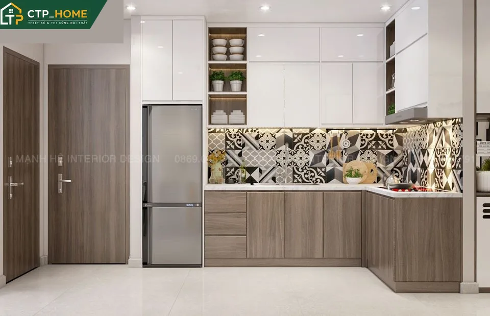 Thiết kế nội thất chung cư Lavita Garden 60m2 hiện đại cho anh Hoàng - Ảnh 7