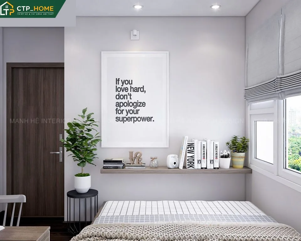 Thiết kế nội thất chung cư Lavita Garden 60m2 hiện đại cho anh Hoàng - Ảnh 8