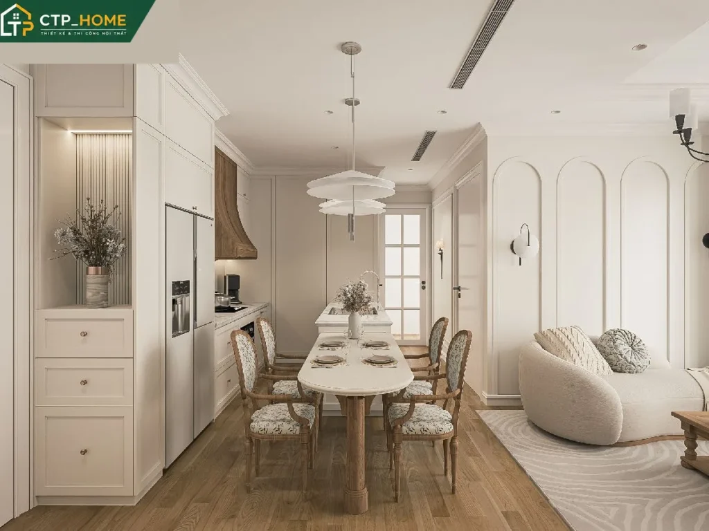 Thiết kế nội thất chung cư Lumiere Boulevard 73m2 2PN hiện đại tại Quận 9 - Ảnh 4
