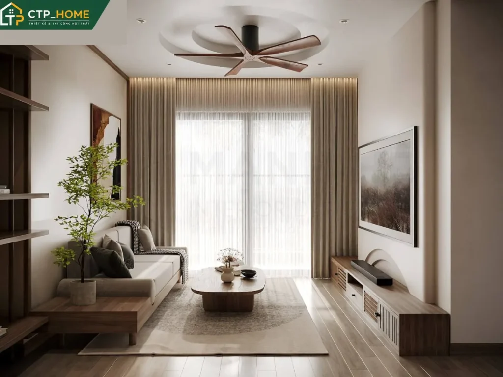 Thiết kế nội thất chung cư Lumiere Boulevard Type 1 – 100m2 3PN hiện đại - Ảnh 1