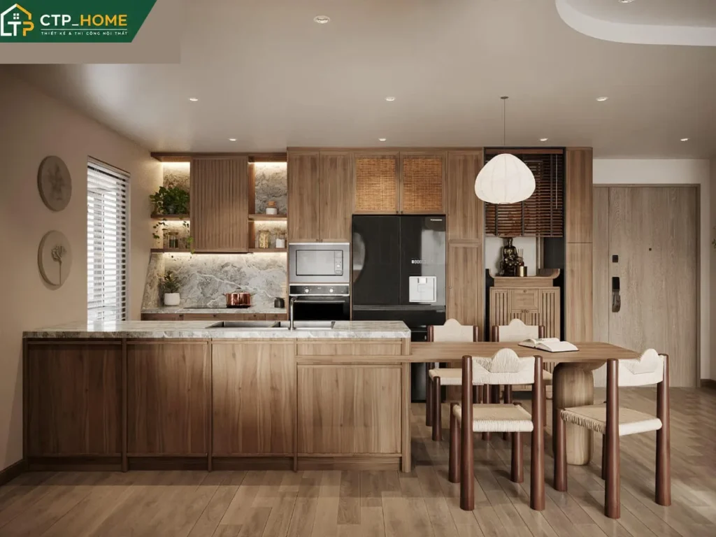 Thiết kế nội thất chung cư Lumiere Boulevard Type 1 – 100m2 3PN hiện đại - Ảnh 2
