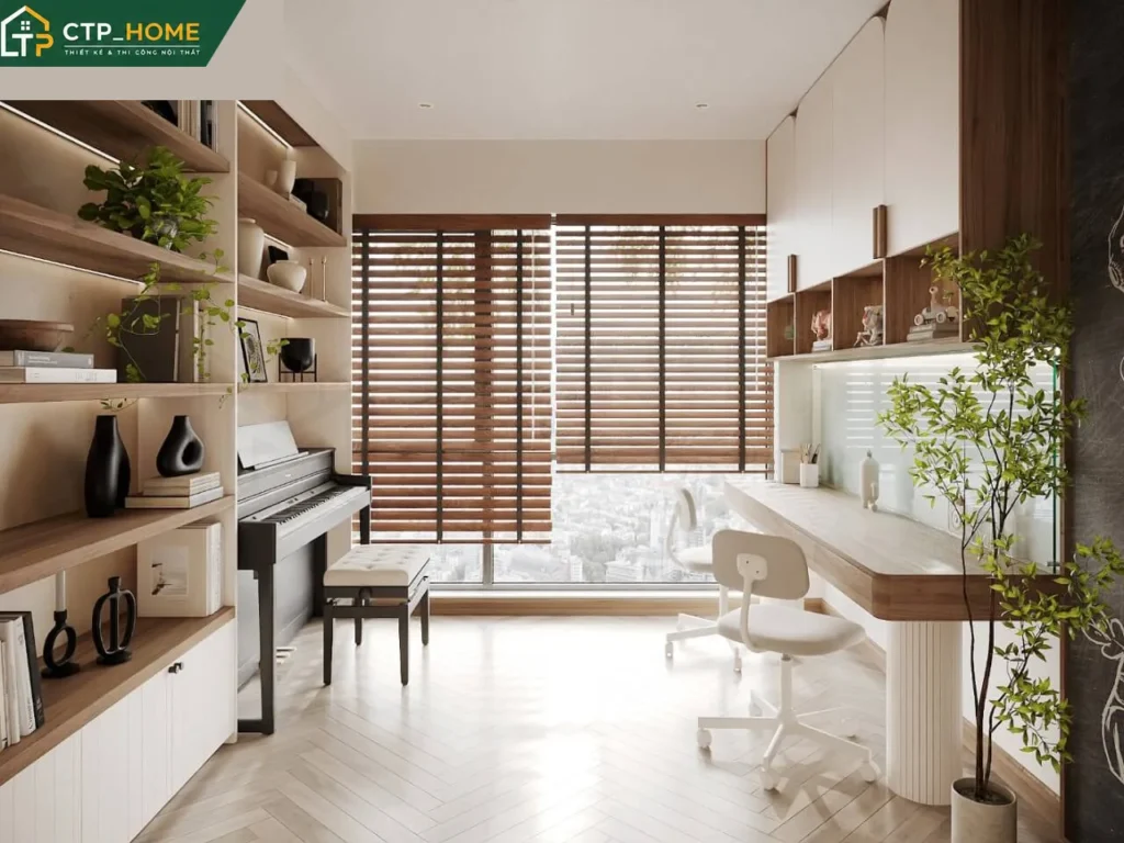 Thiết kế nội thất chung cư Lumiere Boulevard Type 1 – 100m2 3PN hiện đại - Ảnh 8