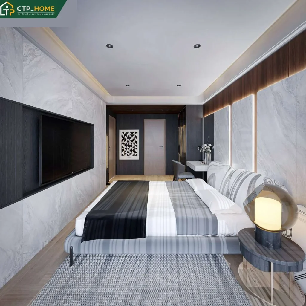 Thiết kế nội thất chung cư Lumiere Boulevard 98m2 3PN hiện đại - Ảnh 5