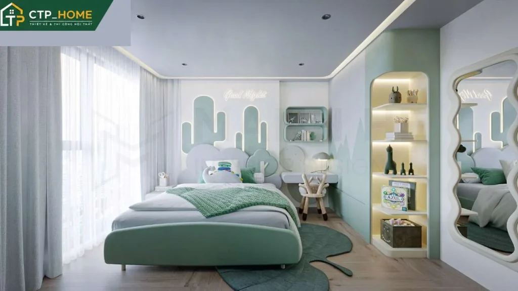 Thiết kế nội thất chung cư Lumiere Boulevard 98m2 3PN hiện đại - Ảnh 6