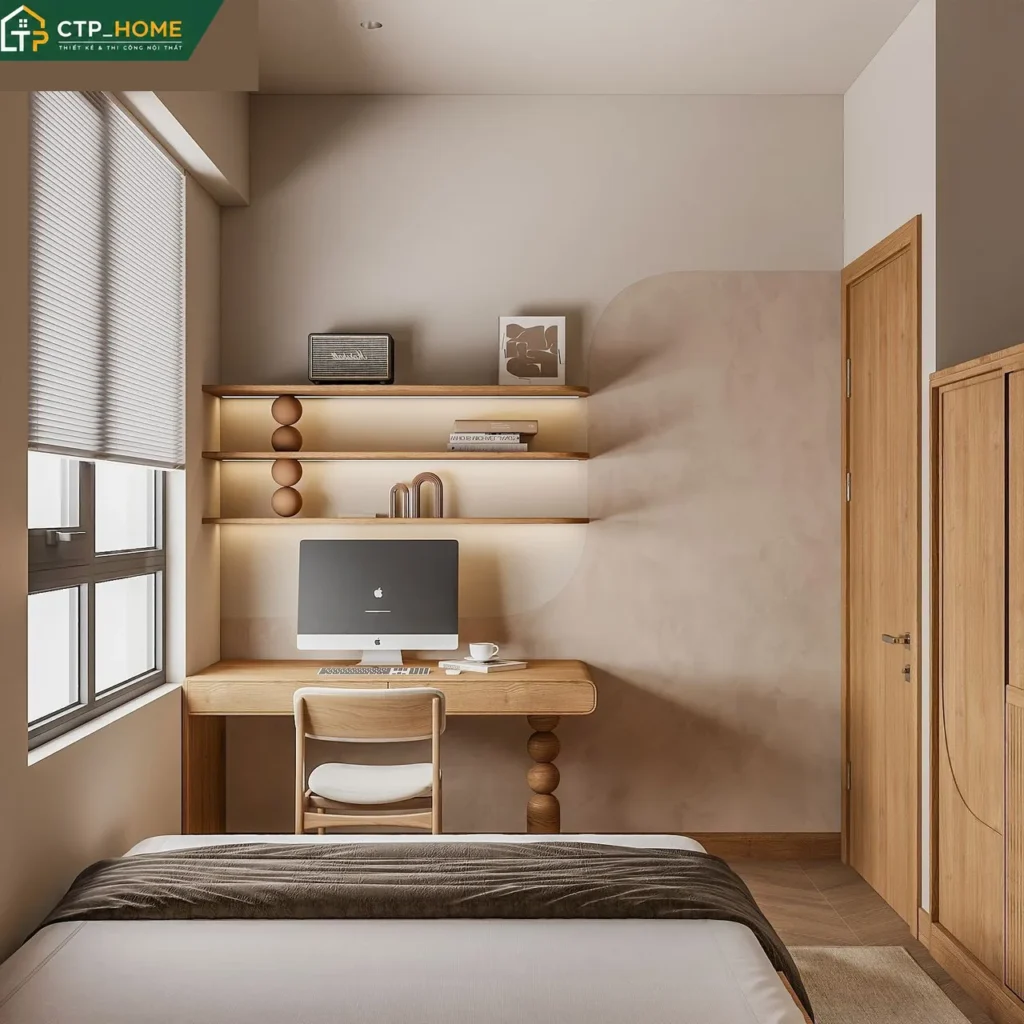 Thiết Kế Nội Thất Masteri Thảo Điền 74m2 2PN Hiện Đại – CTP_HOME - Ảnh 9