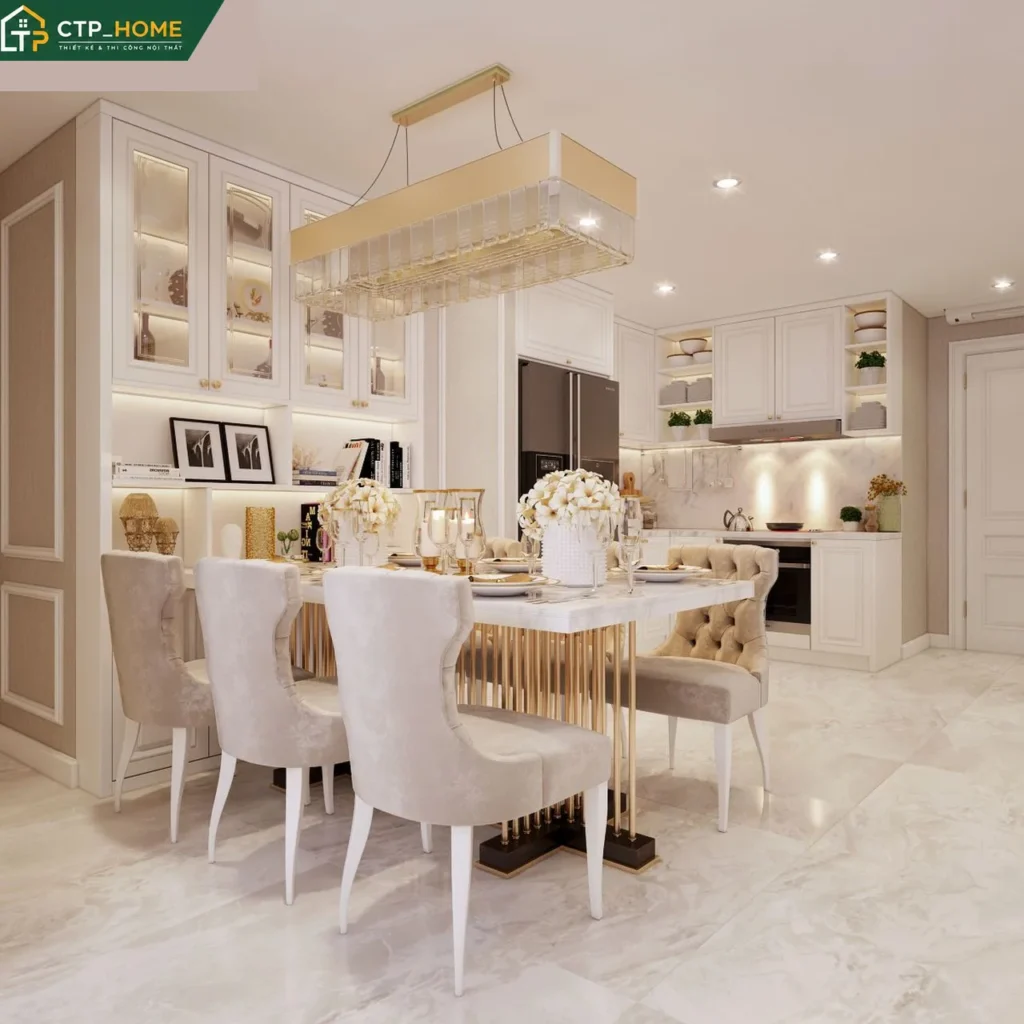 Thiết kế nội thất chung cư Melody Vũng Tàu 83m2 – 2 phòng ngủ hiện đại - Ảnh 1