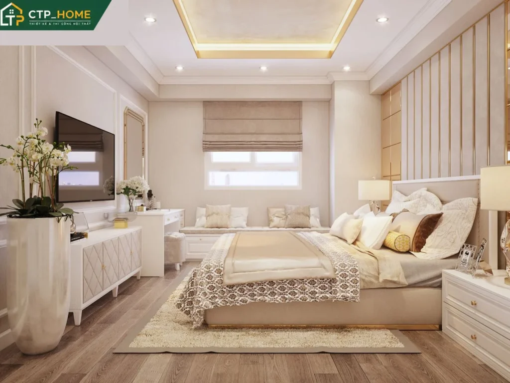 Thiết kế nội thất chung cư Melody Vũng Tàu 83m2 – 2 phòng ngủ hiện đại - Ảnh 3
