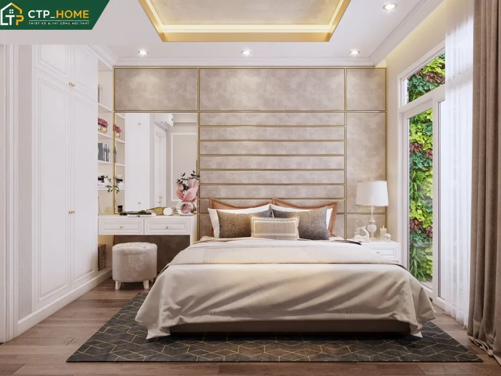 Thiết kế nội thất chung cư Melody Vũng Tàu 83m2 – 2 phòng ngủ hiện đại - Ảnh 6