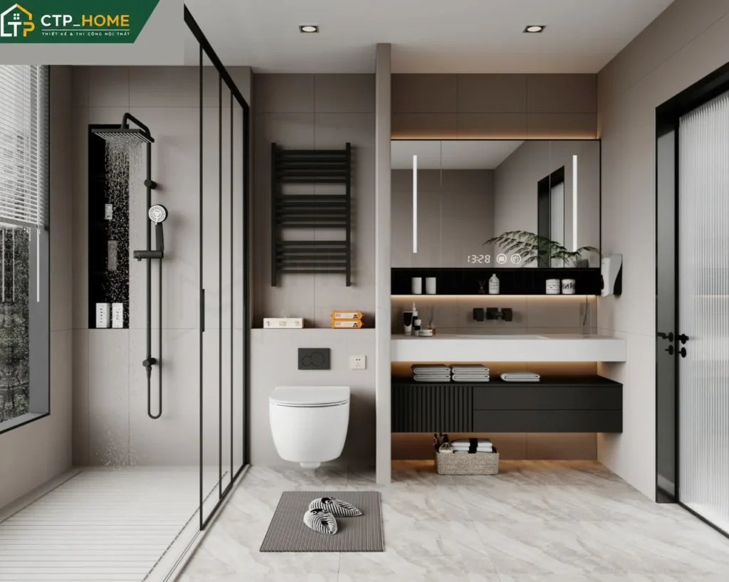 Thiết kế nội thất chung cư Newberry Residence 135m2 hiện đại – CTP_HOME - Ảnh 9