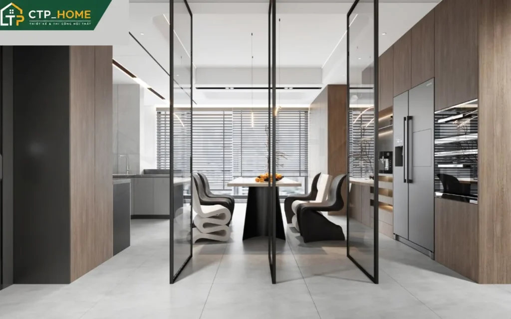Thiết kế nội thất chung cư Newberry Residence 135m2 hiện đại – CTP_HOME - Ảnh 3