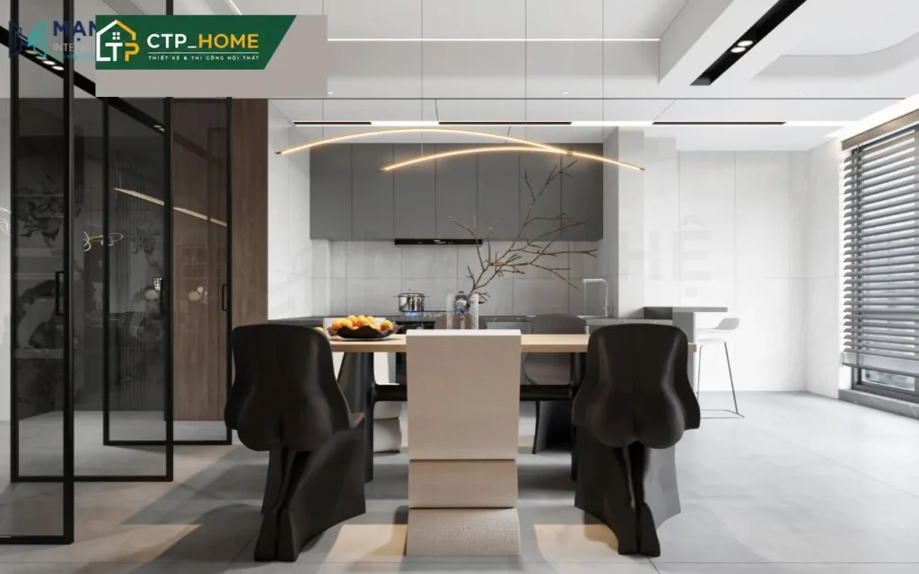Thiết kế nội thất chung cư Newberry Residence 135m2 hiện đại – CTP_HOME - Ảnh 5