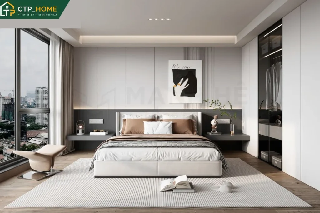Thiết kế nội thất chung cư Newberry Residence 135m2 hiện đại – CTP_HOME - Ảnh 6