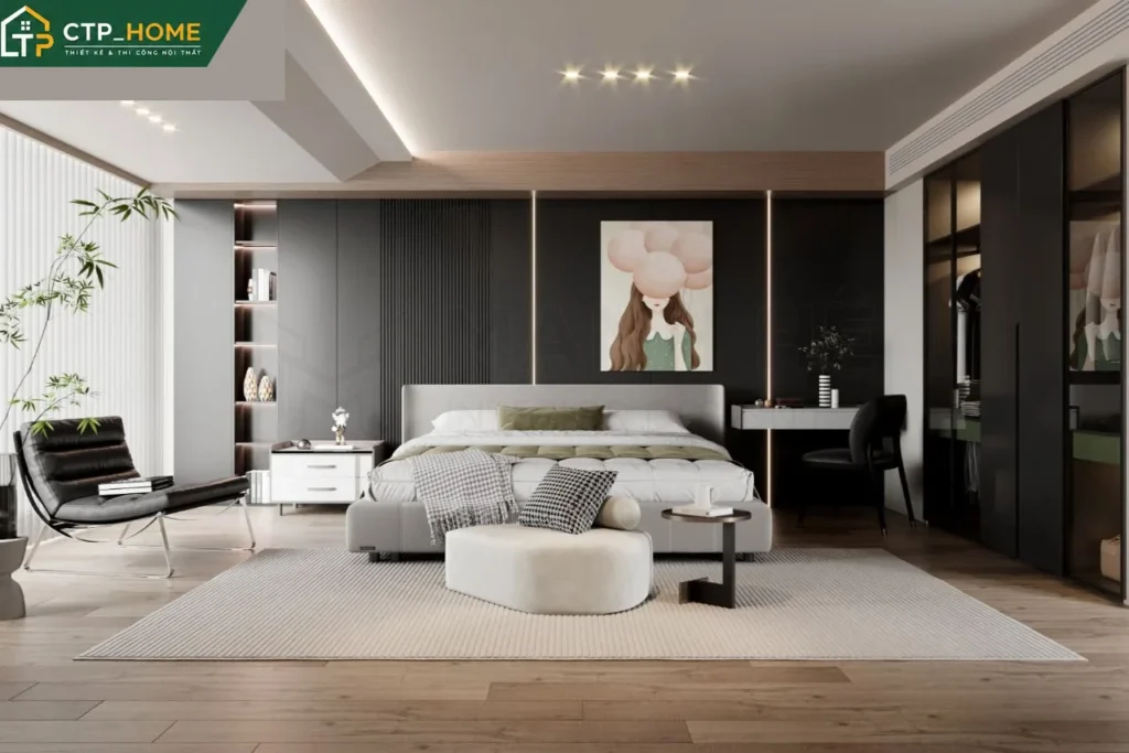 Thiết kế nội thất chung cư Newberry Residence 135m2 hiện đại – CTP_HOME - Ảnh 7
