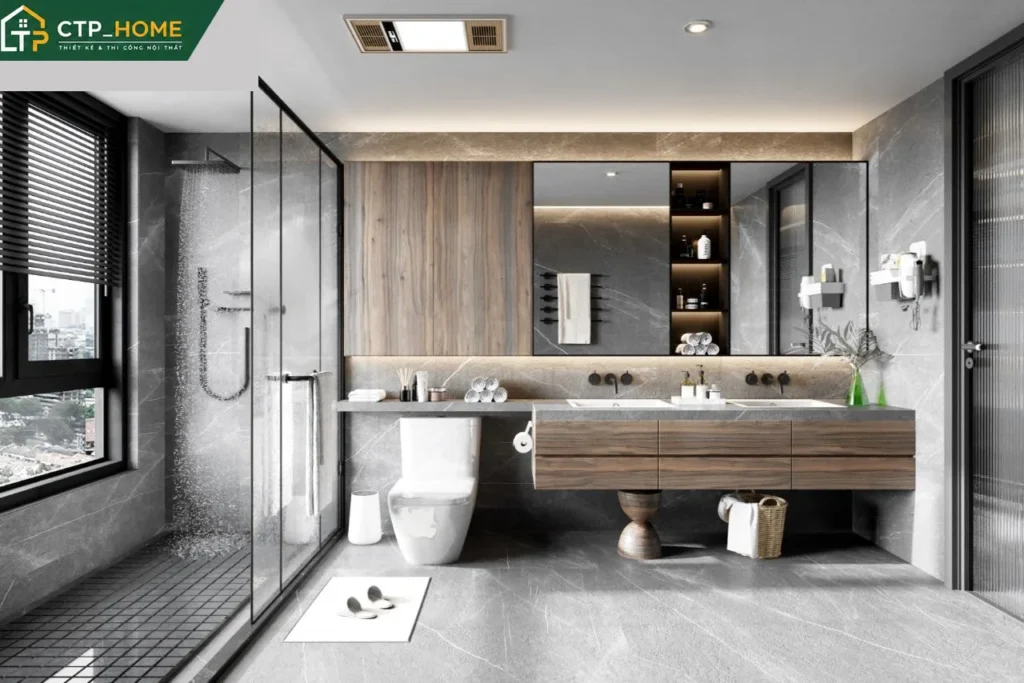 Thiết kế nội thất chung cư Newberry Residence 135m2 hiện đại – CTP_HOME - Ảnh 8