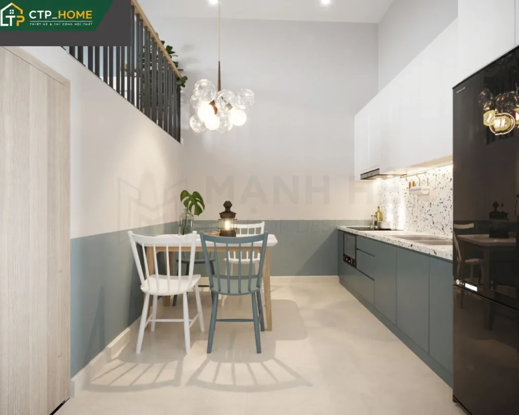 Thiết kế nội thất nhà phố cấp 4 Đà Lạt 150m2 hiện đại – Anh Vĩnh - Ảnh 7