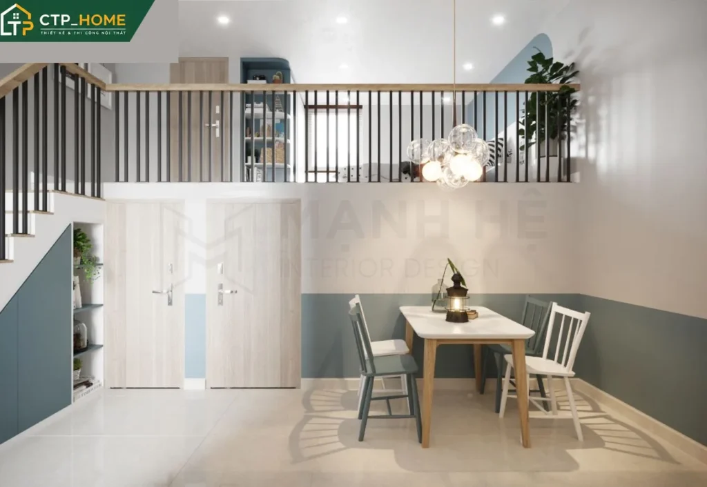 Thiết kế nội thất nhà phố cấp 4 Đà Lạt 150m2 hiện đại – Anh Vĩnh - Ảnh 8