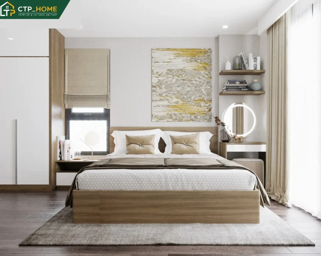 Thiết kế nội thất nhà phố 3PN tại Hóc Môn – CTP_HOME - Ảnh 4
