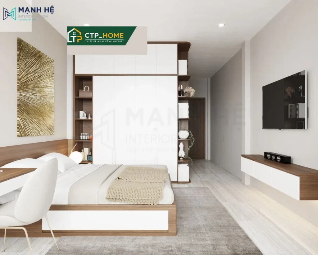 Thiết kế nội thất nhà phố Đồng Tháp 150m2 hiện đại – Anh Dũng - Ảnh 5