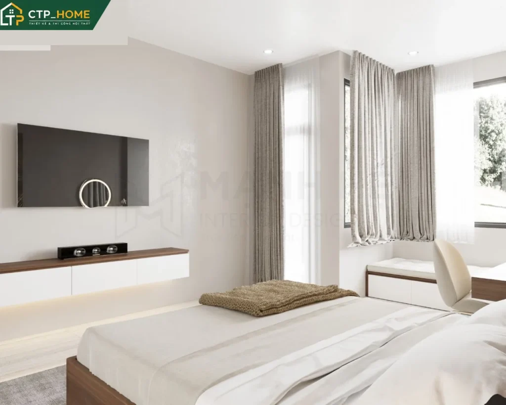 Thiết kế nội thất nhà phố Đồng Tháp 150m2 hiện đại – Anh Dũng - Ảnh 6