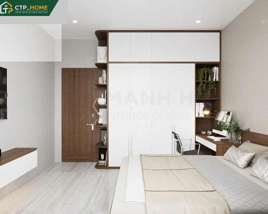 Thiết kế nội thất nhà phố Đồng Tháp 150m2 hiện đại – Anh Dũng - Ảnh 8