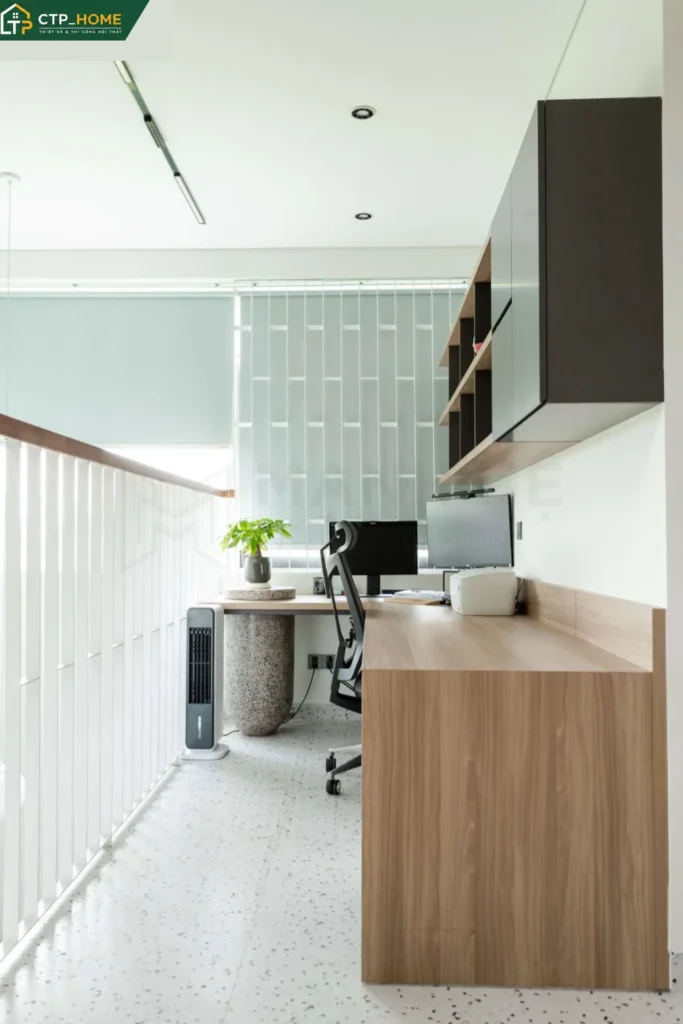 Thi công nội thất nhà phố Thủ Đức 3 lầu 120m2 hiện đại tiện nghi - Ảnh 3