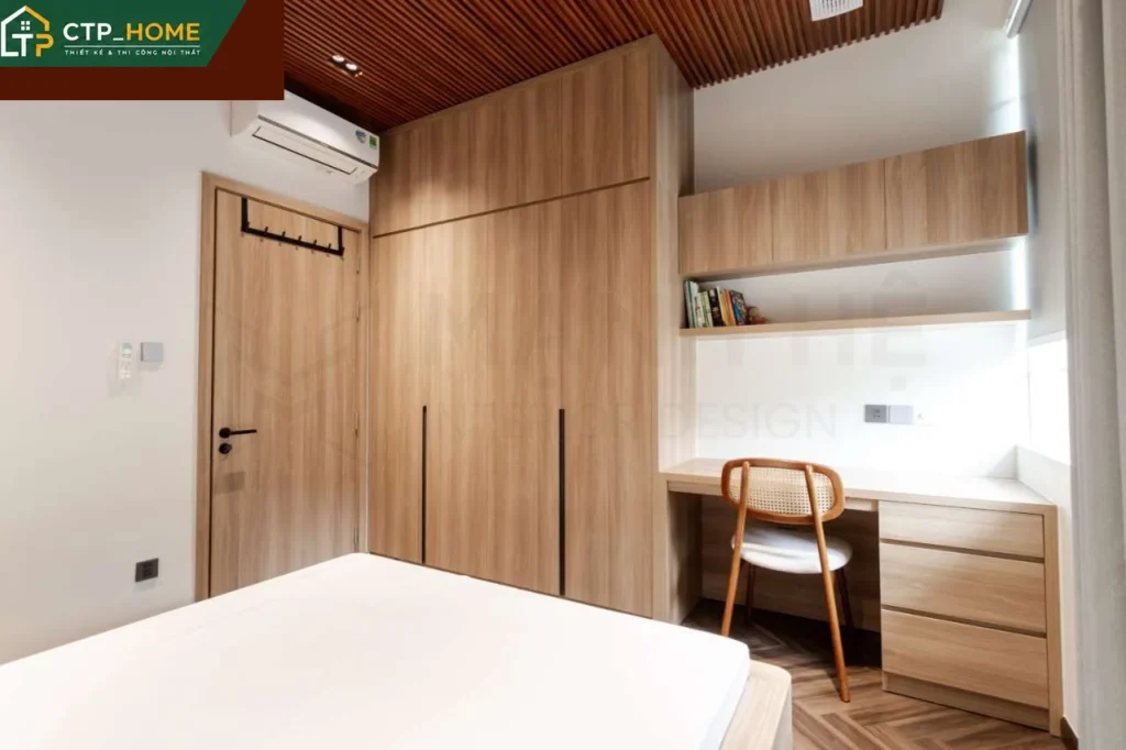 Thi công nội thất nhà phố Thủ Đức 3 lầu 120m2 hiện đại tiện nghi - Ảnh 7
