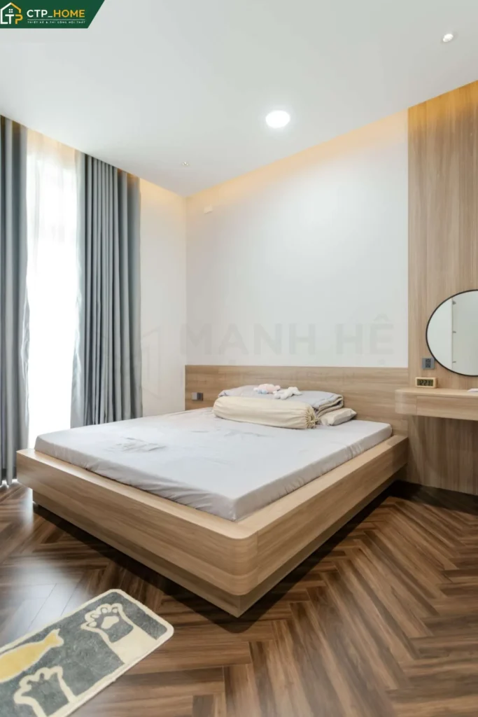 Thi công nội thất nhà phố Thủ Đức 3 lầu 120m2 hiện đại tiện nghi - Ảnh 8