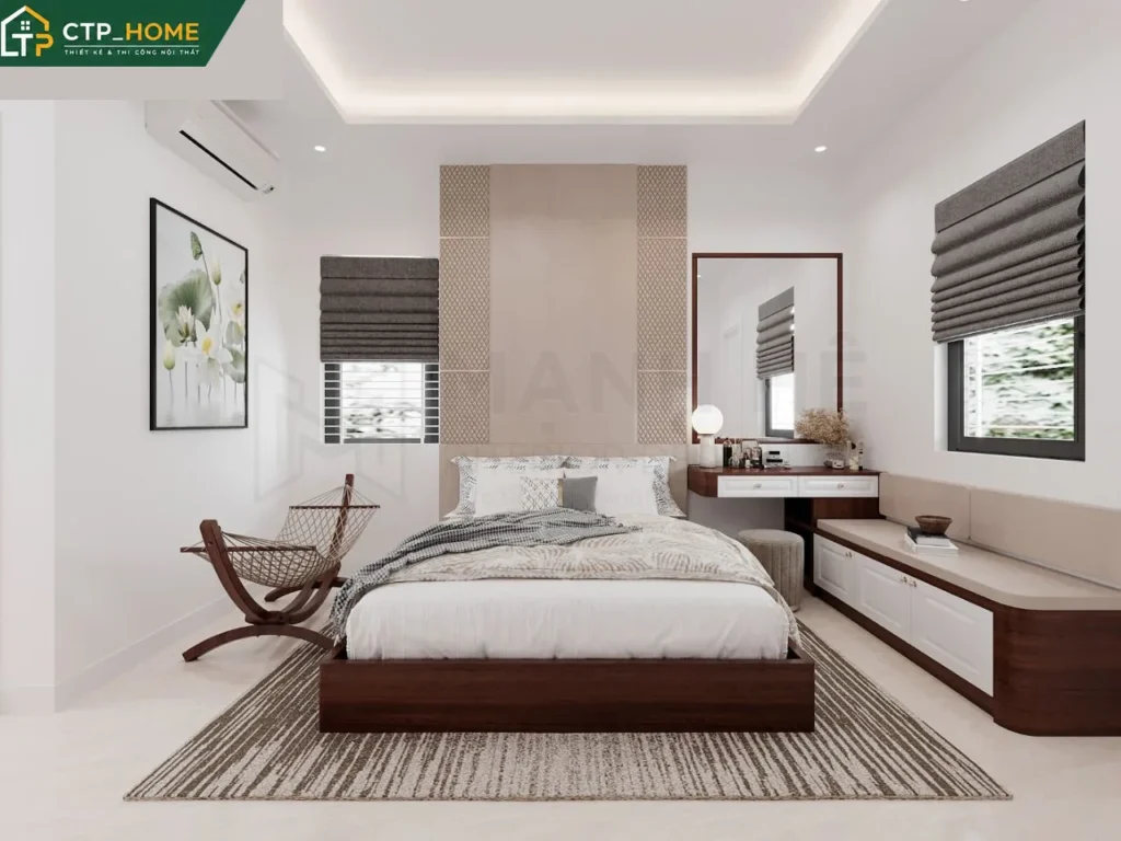 Thiết kế nội thất nhà phố Phú Nhuận 5 phòng ngủ hiện đại – CTP_HOME - Ảnh 8