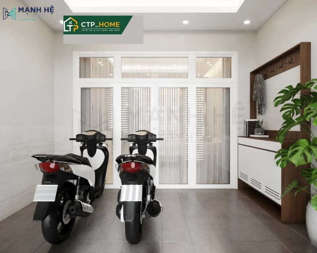 Thiết kế nội thất nhà phố Anh Khánh Gò Vấp 3 phòng ngủ hiện đại - Ảnh 4