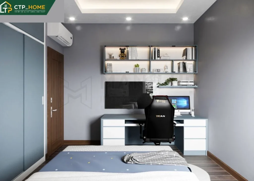 Thiết kế nội thất nhà phố Anh Khánh Gò Vấp 3 phòng ngủ hiện đại - Ảnh 6