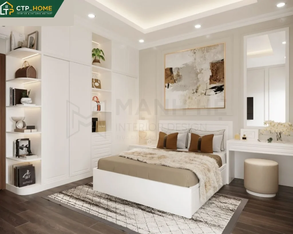 Thiết kế nội thất nhà phố Anh Khánh Gò Vấp 3 phòng ngủ hiện đại - Ảnh 7