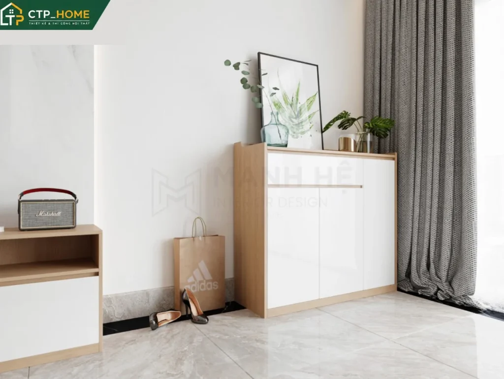 Thiết kế nội thất nhà phố anh Kiên Đồng Nai 150m2 hiện đại – CTP_HOME - Ảnh 3