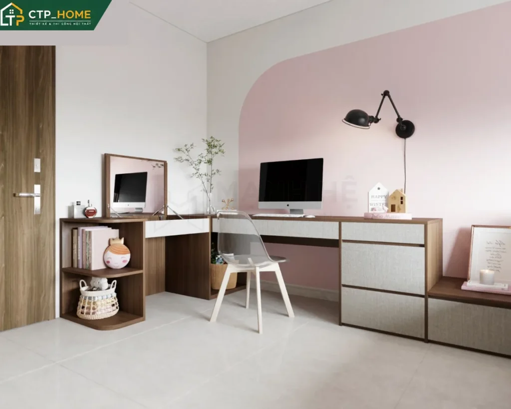 Thiết kế nội thất nhà phố anh Kiên Đồng Nai 150m2 hiện đại – CTP_HOME - Ảnh 7