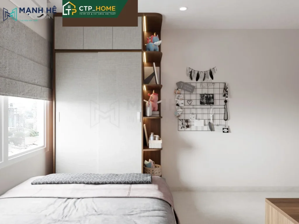 Thiết kế nội thất nhà phố anh Kiên Đồng Nai 150m2 hiện đại – CTP_HOME - Ảnh 8
