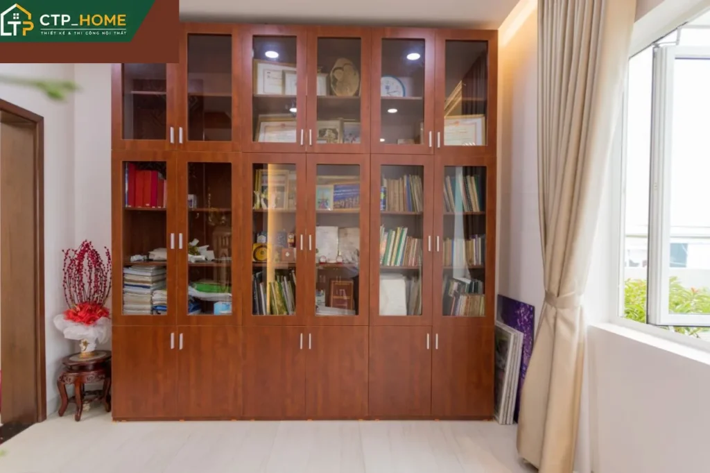 Hoàn thiện nội thất nhà phố 3 lầu Vĩnh Long 120m2 tại Quận 7 - Ảnh 9