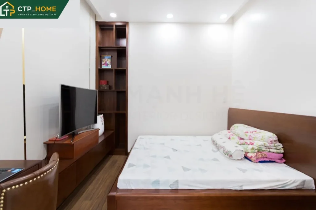 Hoàn thiện nội thất nhà phố 3 lầu Vĩnh Long 120m2 tại Quận 7 - Ảnh 4
