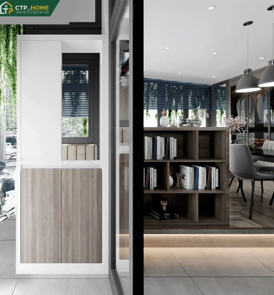 Thiết kế nội thất nhà phố Quận 1 50m2 tầng áp mái hiện đại – Anh Lộc - Ảnh 4