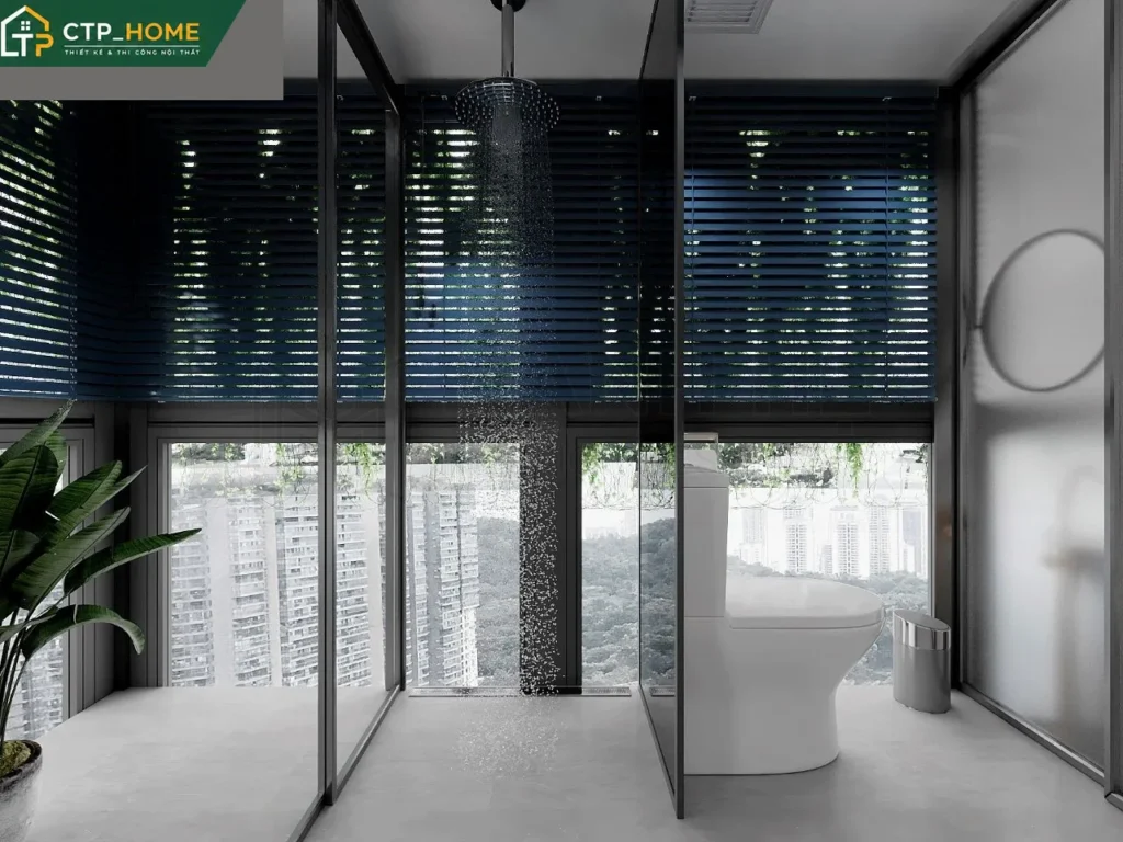 Thiết kế nội thất nhà phố Quận 1 50m2 tầng áp mái hiện đại – Anh Lộc - Ảnh 7