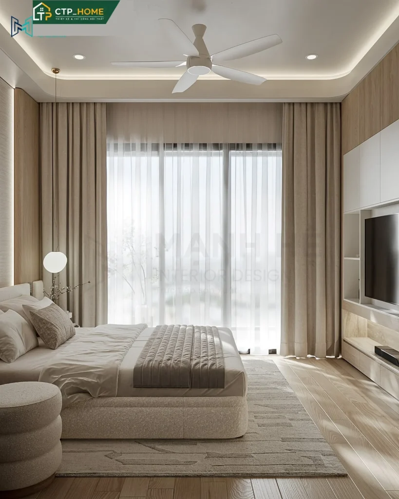 Thiết kế nội thất nhà phố Tân Phú 400m2 – 3 tầng hiện đại sang trọng - Ảnh 4