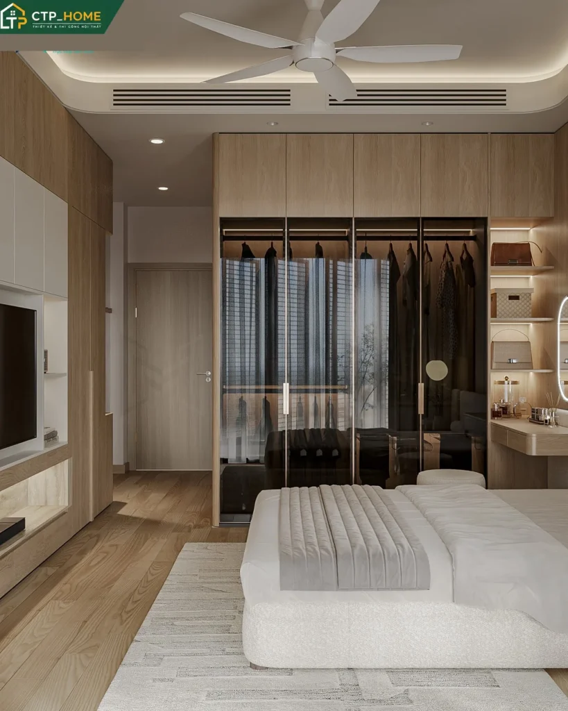 Thiết kế nội thất nhà phố Tân Phú 400m2 – 3 tầng hiện đại sang trọng - Ảnh 5
